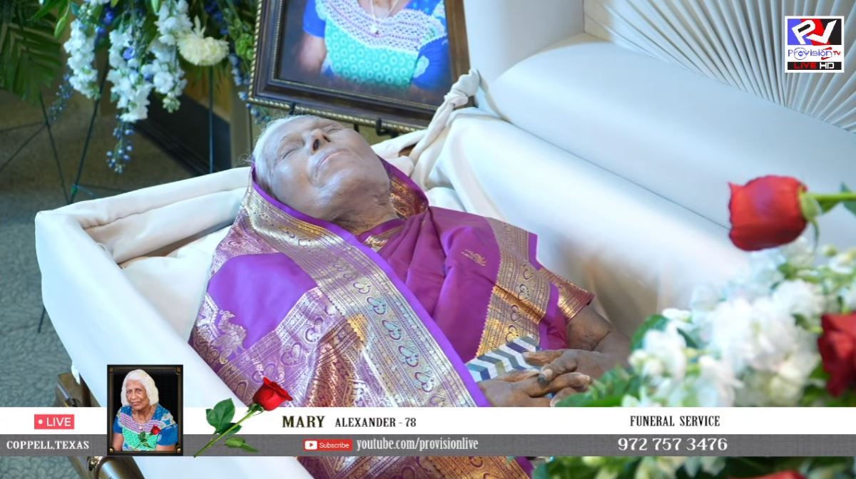MARY ALEXANDER (78) FUNERAL SERVICE 7/3/2023 - ProvisionTV